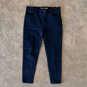 Betabrand Navy Ankle Jeans